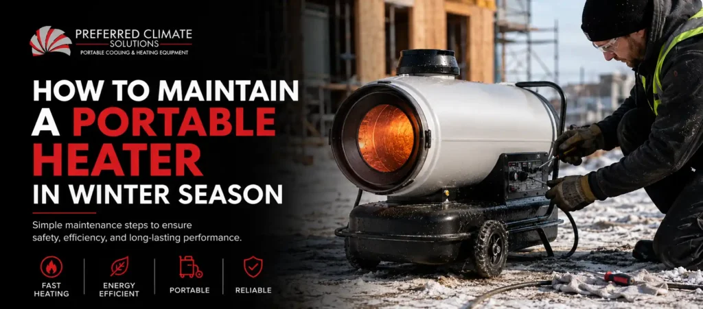 Maintain a Portable Heater