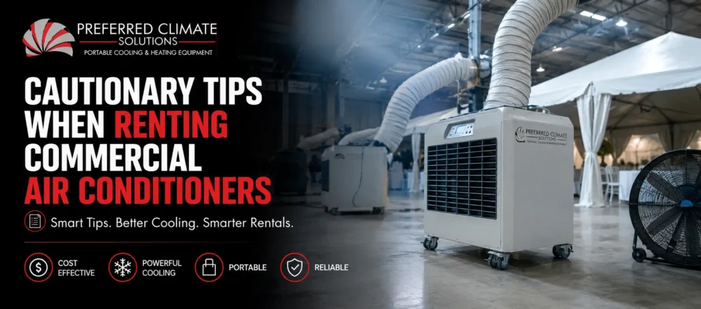 Cautionary Tips When Renting Commercial Air Conditioners