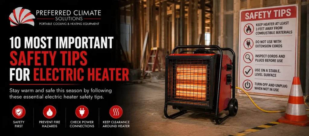 10 Most Important Safety Tips for Electric Heater