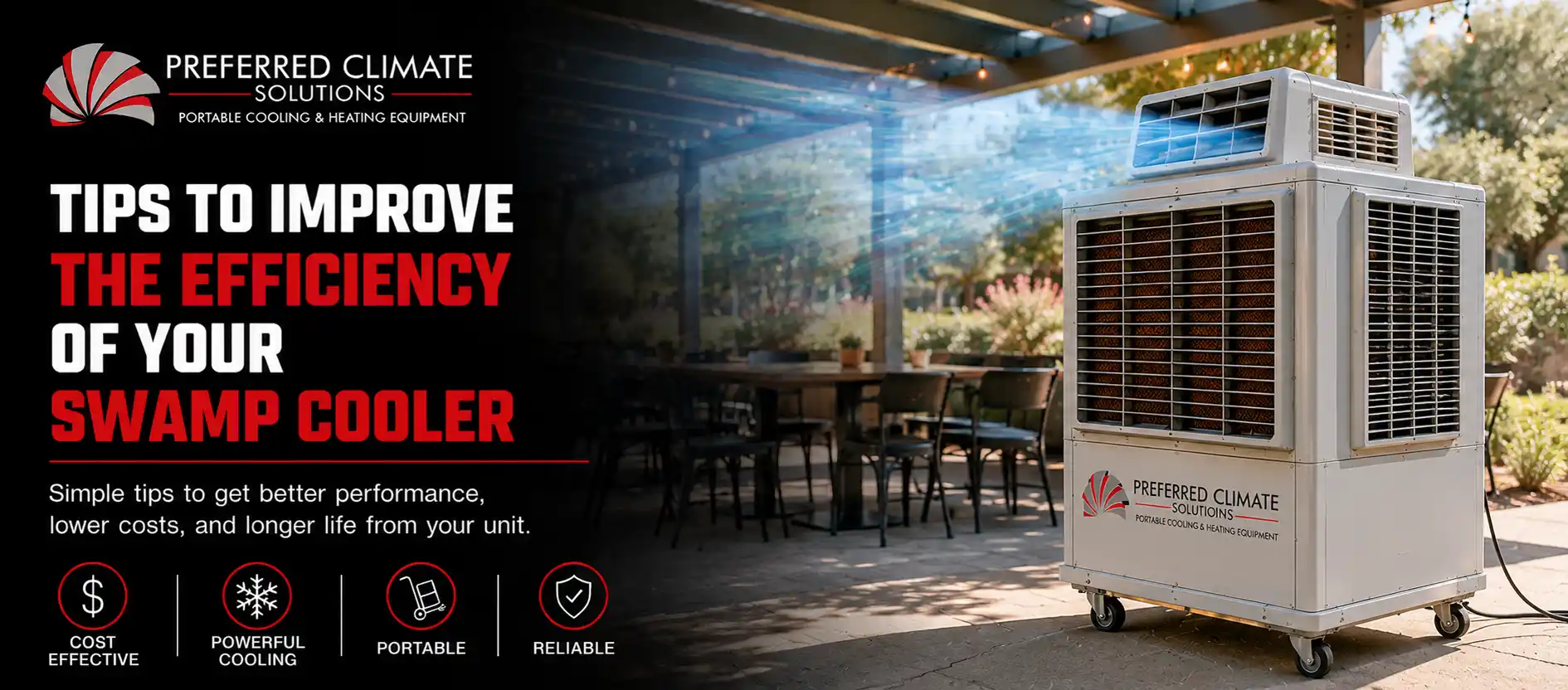 Tips To Improve the Efficiency of Your Swamp Cooler