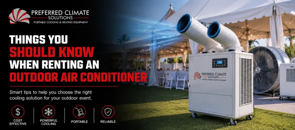 Things You Should Know When Renting an Outdoor Air Conditioner
