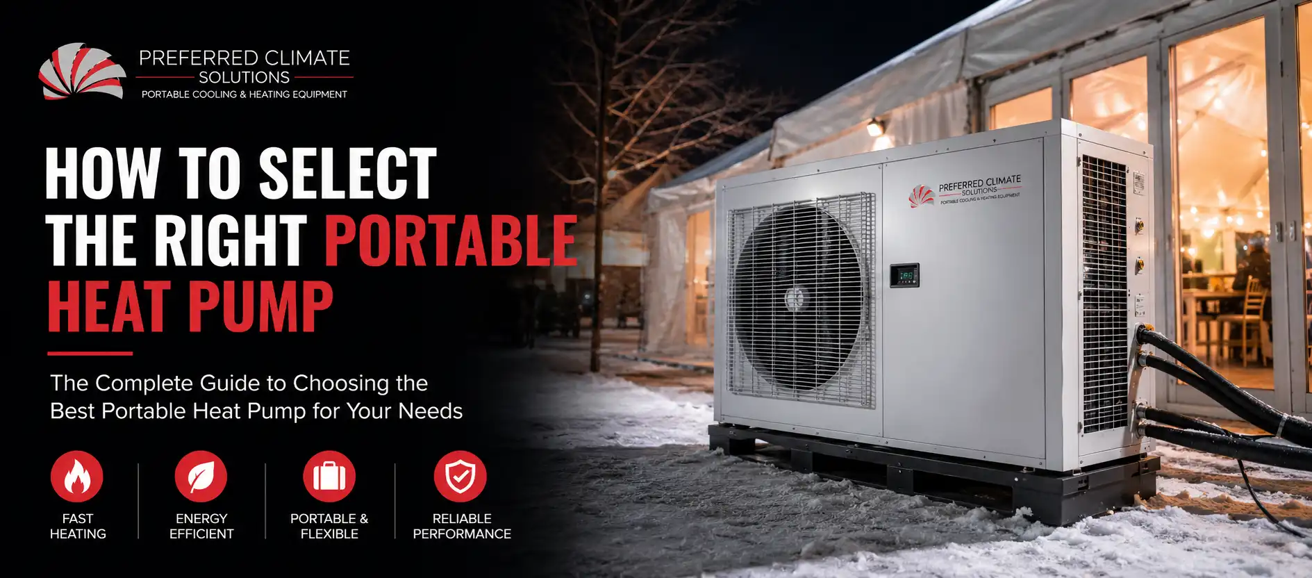 How to Select The Right Portable Heat Pump