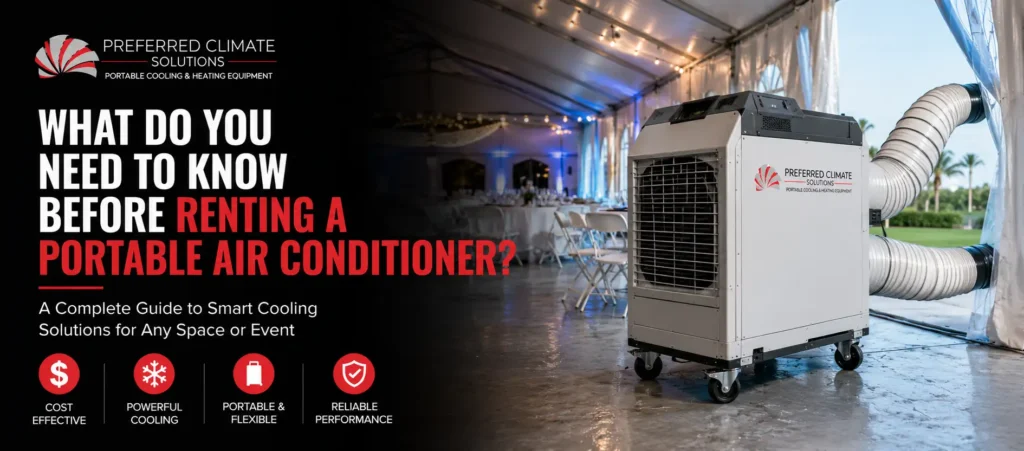 What Do You Need to Know Before Renting a Portable Air Conditioner