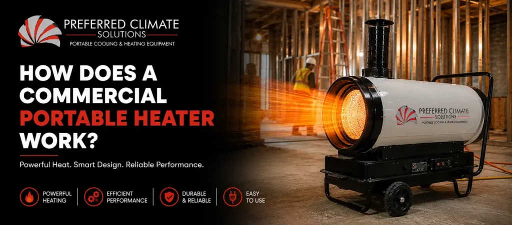 How Does a Commercial Portable Heater Work