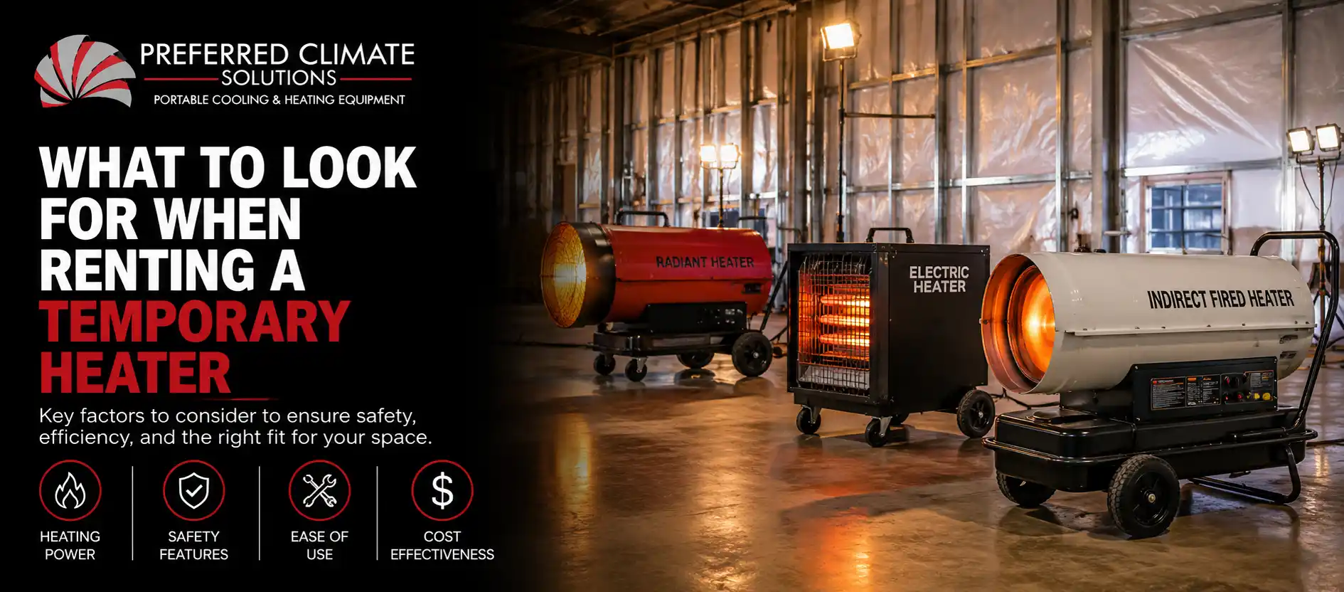 Renting a Temporary Heater