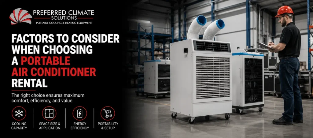 Factors To Rent Portable Air Conditioner