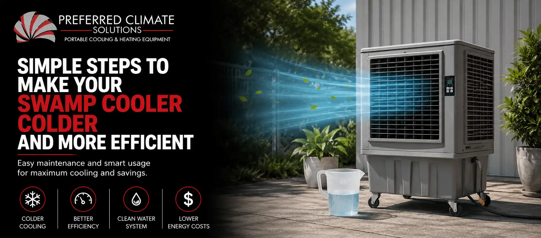 Steps to Make Your Swamp Cooler Colder
