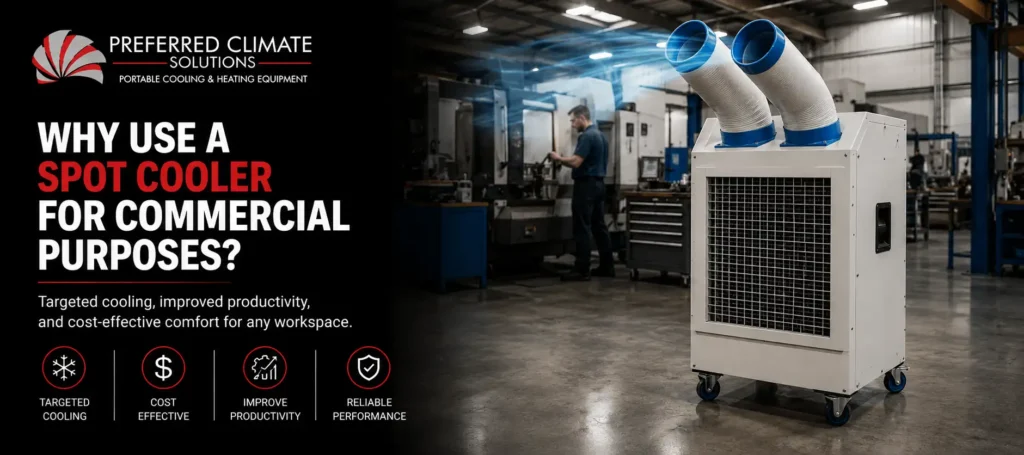 Spot Cooler For Commercial Purposes