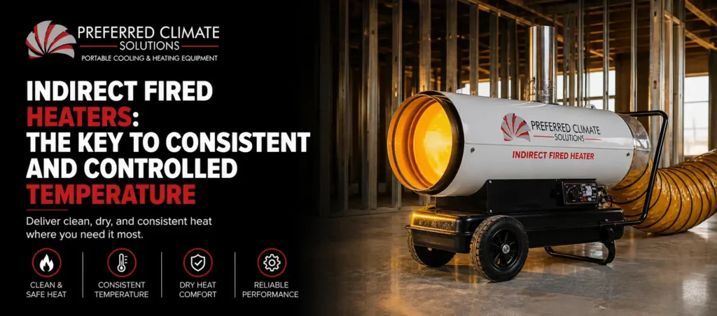 Indirect Fired Heaters Controlled Temperature