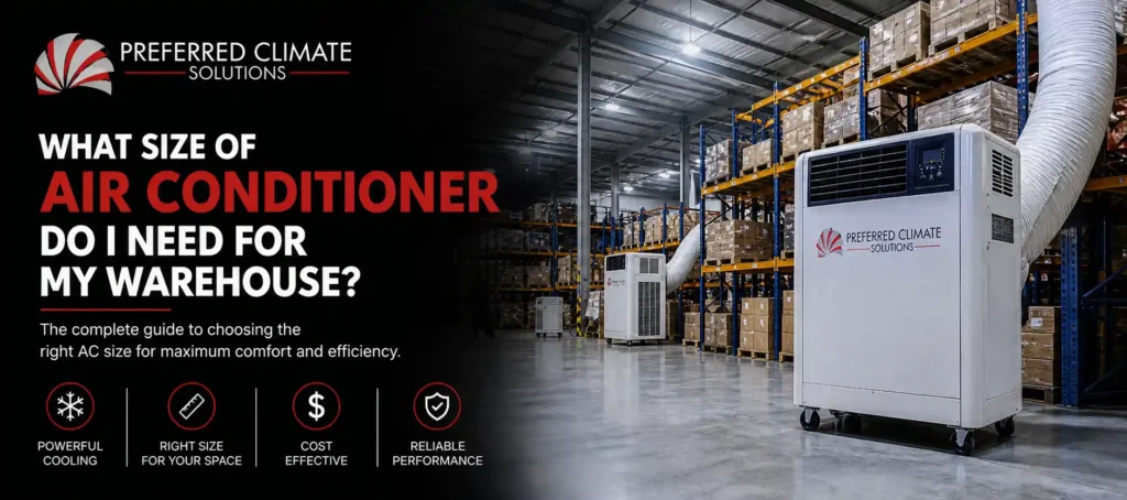 Size of Air Conditioner for Warehouse