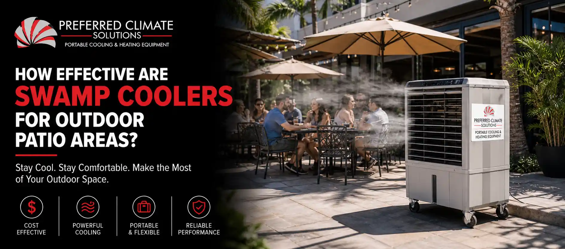 Swamp Coolers For Outdoor Patio Areas