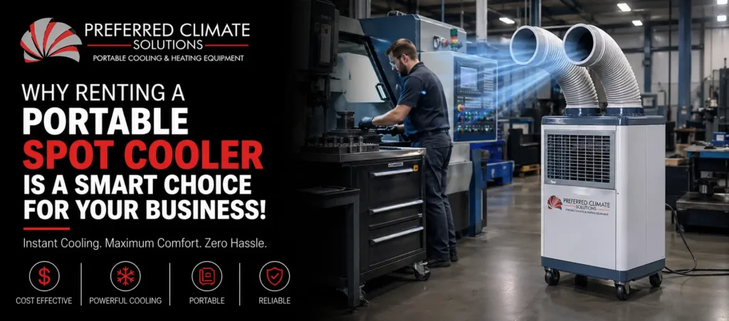 Renting a Spot Cooler for Business