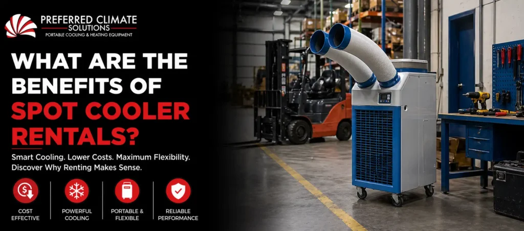 What are the Benefits of Spot Cooler Rentals