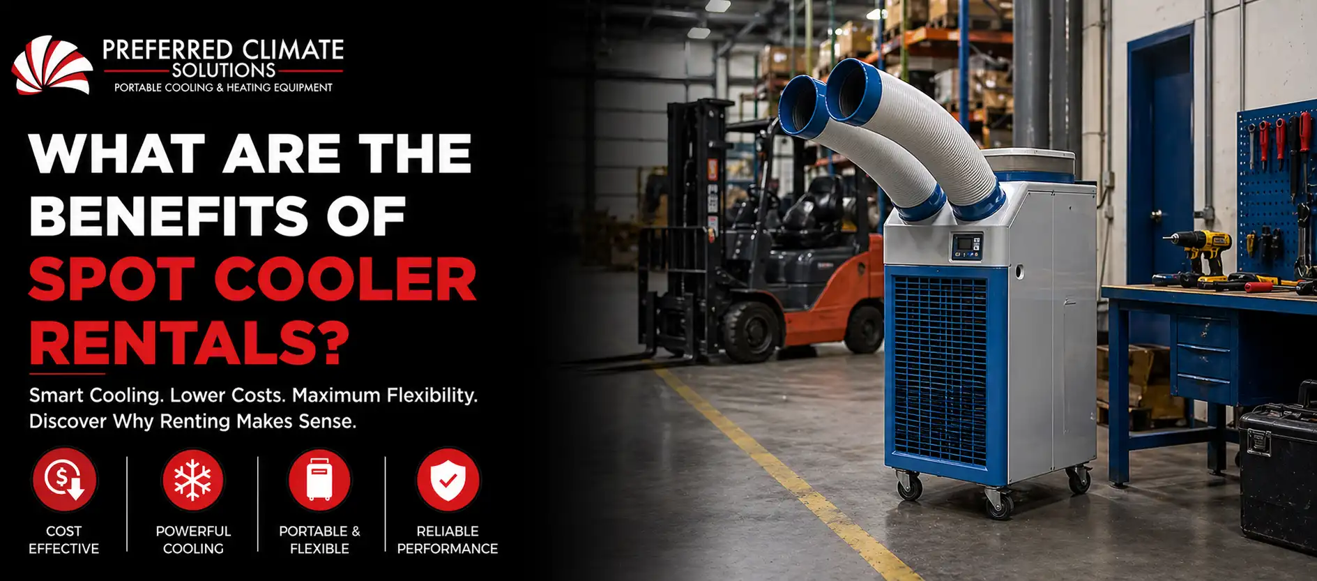 What are the Benefits of Spot Cooler Rentals