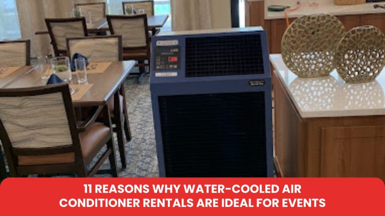 why water-cooled air conditioner rentals are ideal