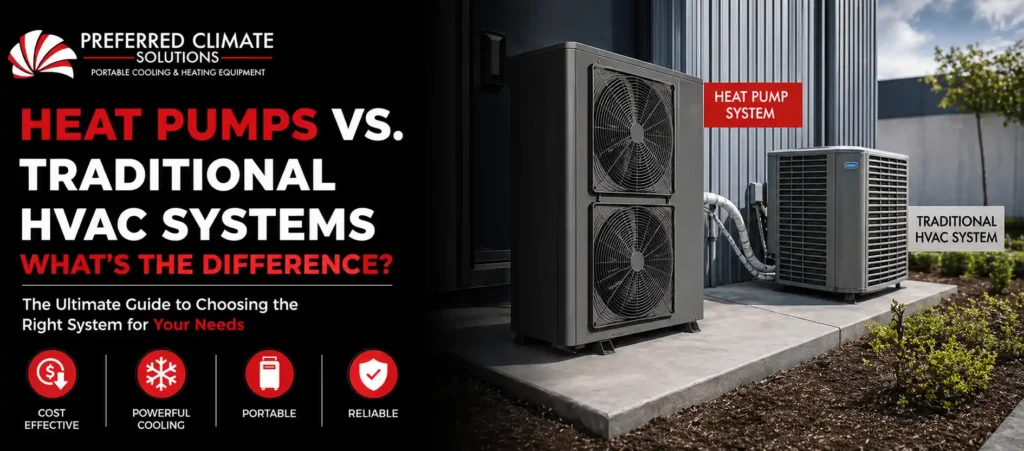 Heat Pumps vs. Traditional HVAC Systems
