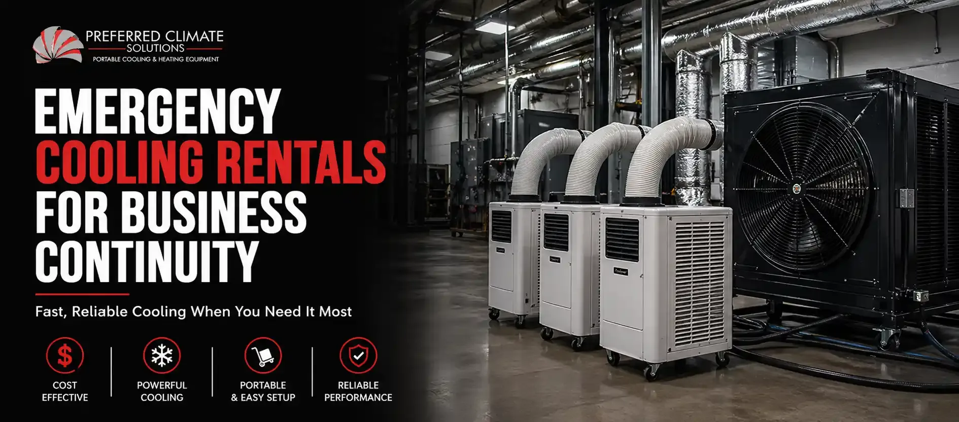 Emergency Cooling Rentals for Businesses